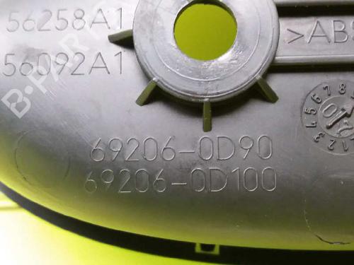 Rear left interior door handle TOYOTA YARIS (_P9_) 1.3 VVT-i (SCP90_, SCP90R) | BP23650921I15 