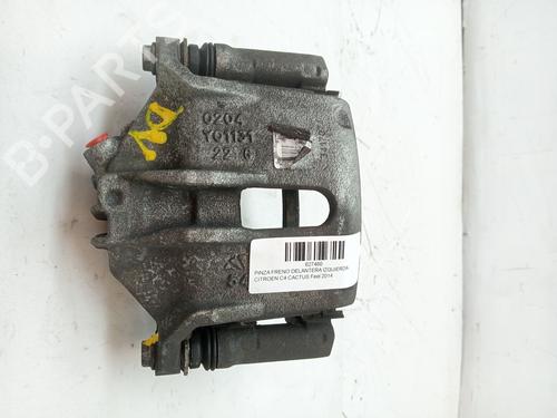 Venstre bremsekaliber foran CITROËN C4 CACTUS 1.2 THP 110 (110 hp) 24444751