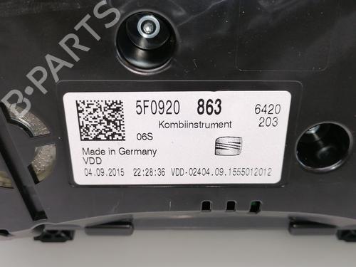 Quadrante SEAT LEON (5F1) 1.4 TSI (125 hp) 23386706