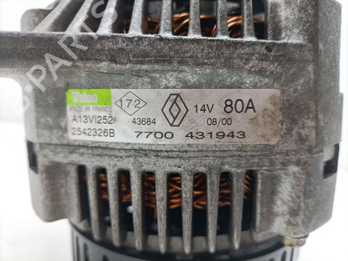 Alternator RENAULT MEGANE I Classic (LA0/1_) 1.9 D (LA0A, LA0U, LA0R) | BP25455270M7 