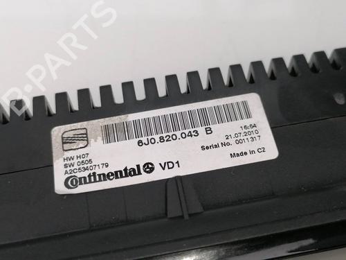 Climate control SEAT IBIZA IV (6J5, 6P1) 1.6 TDI | BP23852401I5 