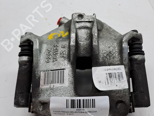 Used Right front brake caliper PEUGEOT 208 I (CA_, CC_) 1.6 BlueHDi 100 (100 hp) 23367505