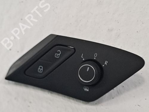 Used Mirror switch VW GOLF VII (5G1, BQ1, BE1, BE2) 1.4 TSI (125 hp) 26381431