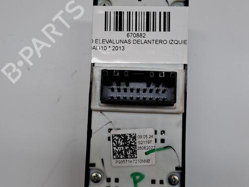 Left front window switch HYUNDAI i10 III (AC3, AI3) 1.0 MPi | BP27519839I27 