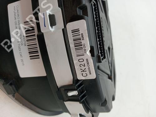 Instrument cluster HYUNDAI i20 III (BC3, BI3) 1.0 T-GDI | BP23357598C47 