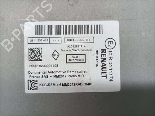 Radio RENAULT FLUENCE (L3_) 1.5 dCi (L30D, L30L, L306, L33F, L33L, L33M, L33V, L33W) | BP25455400E6  - Image 9