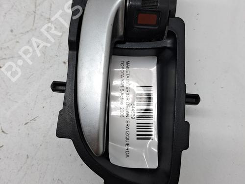 Used Front left interior door handle TOYOTA YARIS (_P13_) 1.0 (KSP130_, KSP130) (69 hp) 23375419
