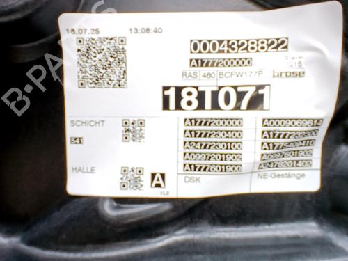 Front left window mechanism MERCEDES-BENZ A-CLASS Saloon (V177) A 180 (177.184) | BP37288862C22 - Image 2