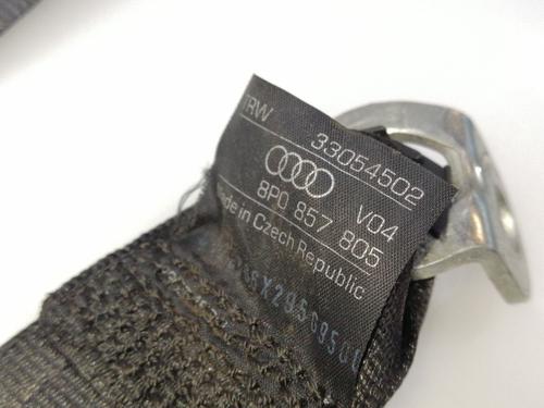 Used Rear right seatbelt AUDI A3 (8P1) 2.0 TDI 16V (140 hp) 24188309