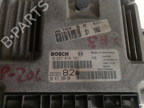 Engine control unit (ECU) PEUGEOT 206 Hatchback (2A/C) 1.4 HDi eco 70 | BP25459141M57 