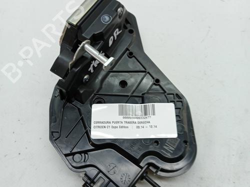 Used Rear right lock CITROËN C1 II (PA_, PS_) 1.0 VTi 68 (69 hp) 23343871