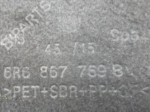 Hattehylle VW POLO V (6R1, 6C1) 1.2 TSI 16V (90 hp) 31262505