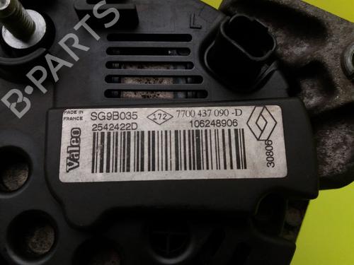 Alternator RENAULT CLIO II (BB_, CB_) 1.2 16V (BB05, BB0W, BB11, BB27, BB2T, BB2U, BB2V, CB05,... | BP23443326M7 