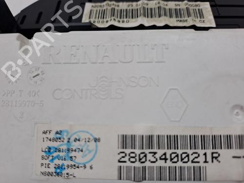 Instrument cluster RENAULT TWINGO II (CN0_) 1.5 dCi (CN0E) | BP23367150C47 