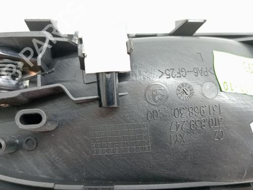 Rear left interior door handle SKODA SUPERB II (3T4) 1.6 TDI | BP23363304I15 