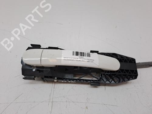 Used Rear left exterior door handle VW TIGUAN (5N_) 2.0 TDI (110 hp) 23375459