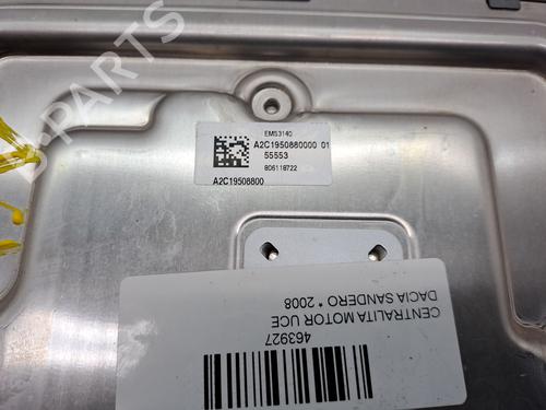 Engine control unit (ECU) DACIA SANDERO II TCe 90 (B8M1, B8MA, B8AC) | BP23365048M57