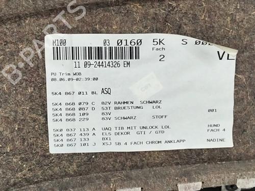 Front left panel VW GOLF V (1K1) 2.0 TDI | BP39429518C58 - Image 2