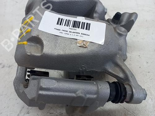 Used Right front brake caliper OPEL COMBO Box Body/MPV (K9) 1.5 D (102 hp) 29557816