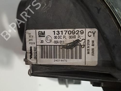 Right headlight OPEL VECTRA B (J96) 2.0 DTI 16V (F19) | BP24950999C29 