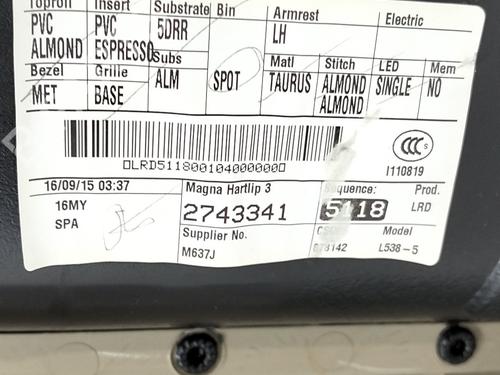Rear left panel LAND ROVER RANGE ROVER EVOQUE (L538) 2.0 D 4x4 | BP39555760C60 - Image 3