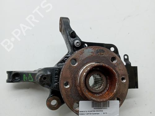 Used Left front steering knuckle RENAULT CAPTUR I (J5_, H5_) 0.9 TCe 90 (90 hp) 23345118