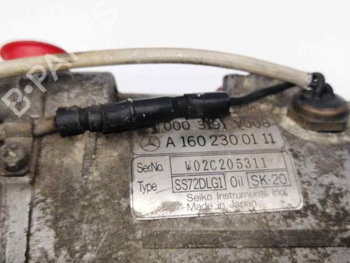 AC compressor SMART CITY-COUPE (450) 0.6 (S1CLB1, 450.331, 450.336) | BP23384151M34 