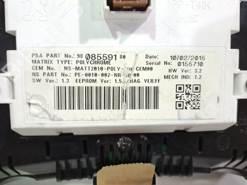 Instrument cluster CITROËN DS4 (NX_) 1.6 HDi 90 | BP25457501C47 