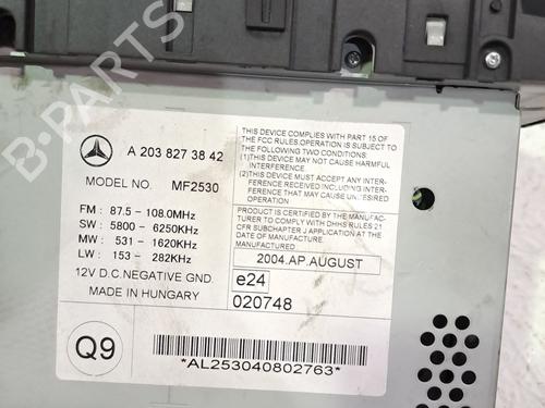 Radio MERCEDES-BENZ C-CLASS Coupe (CL203) C 220 CDI (203.708) | BP23942762E6 