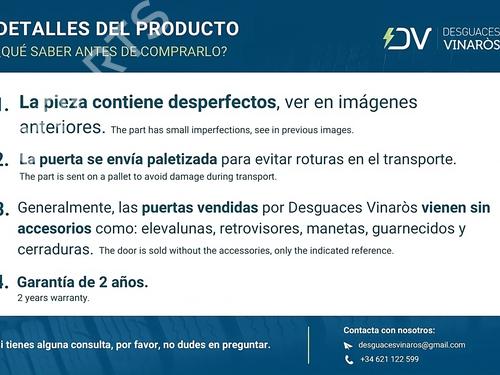 Left front door CITROËN C-ELYSEE (DD_) 1.6 BlueHDi 100 | BP23348226C2