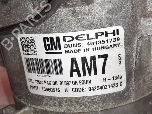 AC compressor OPEL ASTRA J Sports Tourer (P10) 1.6 CDTi (35) | BP25460366M34 