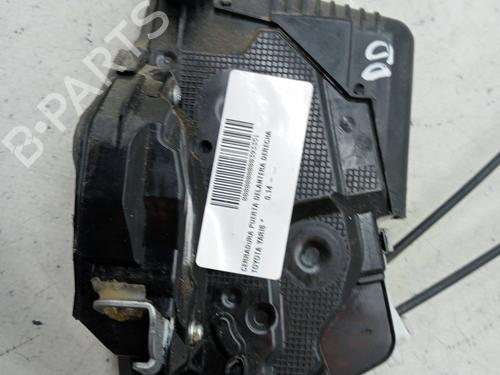 Front right lock TOYOTA YARIS (_P13_) 1.5 Hybrid (NHP130_, NHP130) | BP23351386C97 