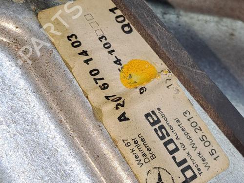 Rear right window mechanism MERCEDES-BENZ E-CLASS Coupe (C207) E 220 CDI / d (207.302, 207.301) | BP23943896C25 