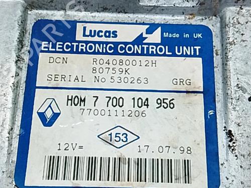 Engine control unit (ECU) RENAULT KANGOO Express (FC0/1_) D 65 1.9 (FC0E, FC02, FC0J, FC0N) | BP36072835M57 - Image 3