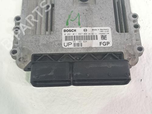 Used Engine control unit (ECU) OPEL ASTRA H GTC (A04) 1.9 CDTi 16V (L08) (120 hp) 27378260