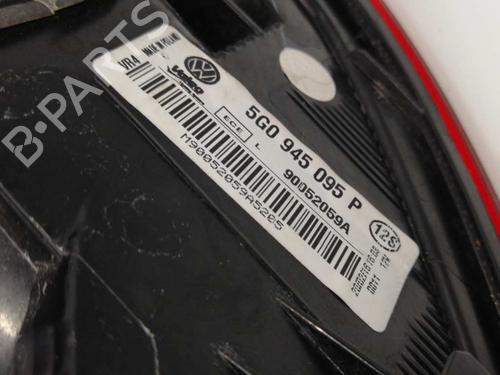 Left taillight VW GOLF VII (5G1, BQ1, BE1, BE2) 1.6 TDI | BP23874576C34 