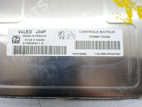 Engine control unit (ECU) CITROËN C3 I (FC_, FN_) 1.4 i | BP30622657M57