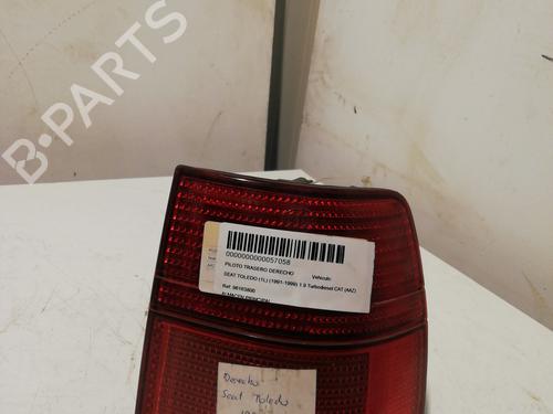 Used Right taillight SEAT TOLEDO I (1L2) 1.6 i (73 hp) 25457892