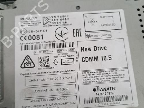 Radio RENAULT MEGANE III Hatchback (BZ0/1_, B3_) 1.2 TCe (BZ2B, BZ11) | BP27463437E6 