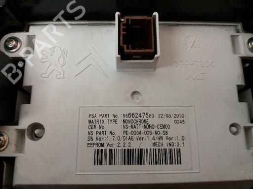 Instrument cluster PEUGEOT 3008 I MPV (0U_) 2.0 HDi 150 / BlueHDi 150 | BP23874310C47 