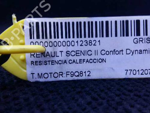 Heater resistor RENAULT GRAND SCÉNIC II (JM0/1_) 1.9 dCi (JM0G, JM12, JM1G, JM2C) | BP23386399M108 