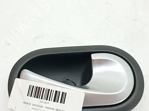 Højre bagtil invendig håndtag Højre bagtil invendig håndtag RENAULT CLIO III (BR0/1, CR0/1) 1.5 dCi (C/BR0G, C/BR1G) (68 hp) 39557751 39557751