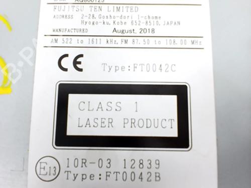 Radio LEXUS CT (ZWA10_) 200h (ZWA10_, ZWA10R) | BP30337269E6