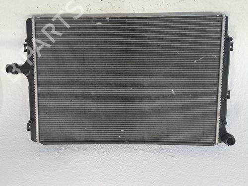 Used Water radiator VW JETTA IV (162, 163, AV3, AV2) 1.6 TDI (105 hp) 25593786