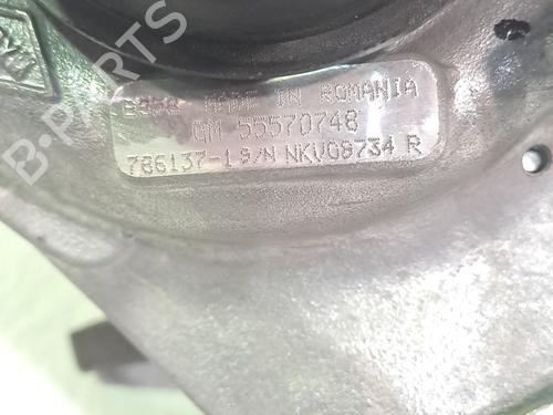 Turbocharger/Supercharger OPEL INSIGNIA A (G09) 2.0 CDTI (68) | BP25783761M71 
