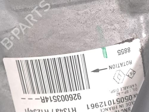 AC compressor RENAULT CLIO V (B7_) 1.5 Blue dCi 85 (B7AG) | BP23375155M34