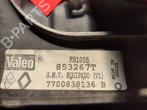 Køleventilator elektrisk RENAULT MEGANE I Classic (LA0/1_) 1.6 e (LA0F, LA0S) (90 hp) 25458384
