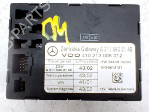 Computer comfort Computer comfort MERCEDES-BENZ E-CLASS (W211) E 270 CDI (211.016) (177 hp) 37288815 37288815