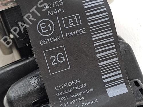 Rear left seatbelt CITROËN C4 CACTUS 1.2 THP 110 | BP24636481I29 