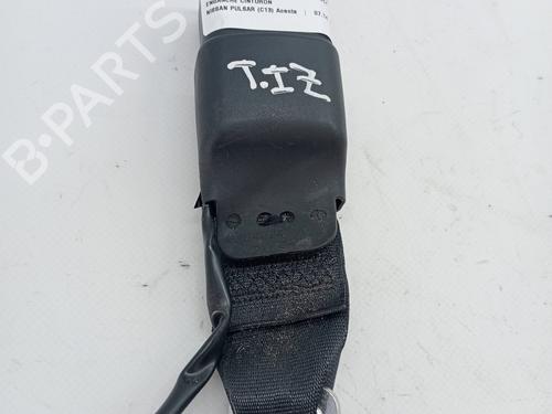 Used Seat buckle NISSAN PULSAR Hatchback (C13) 1.5 dCi (110 hp) 23340274
